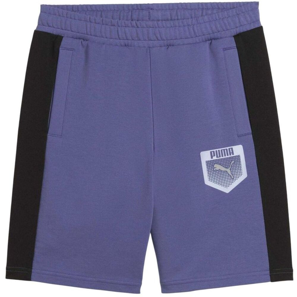 Puma Childrens/Kids Active Graphic Sweat Shorts / Blue